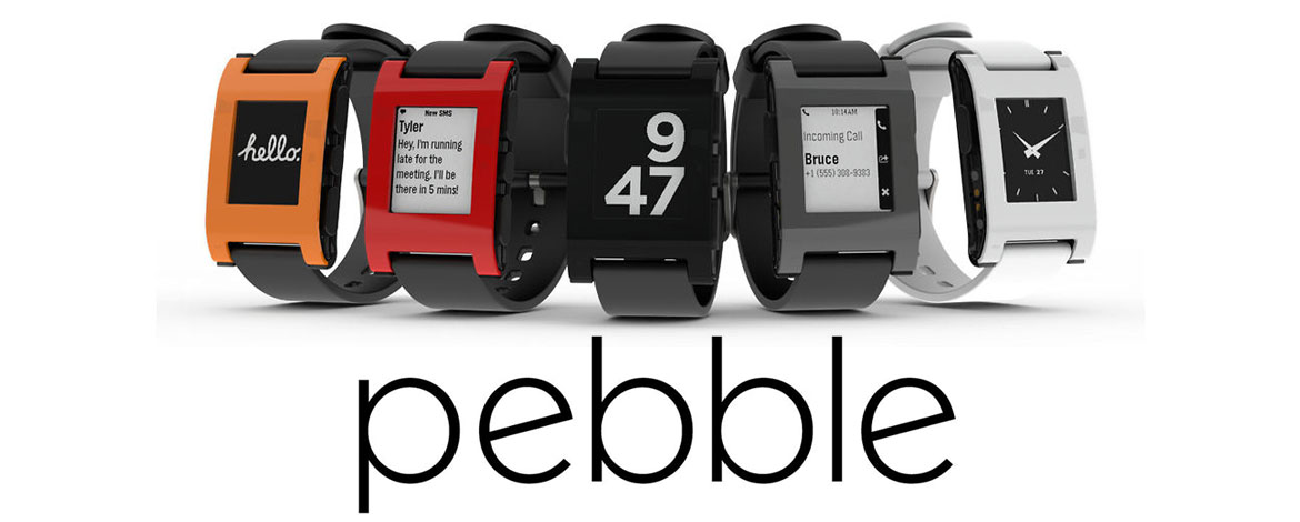 pebble relojes